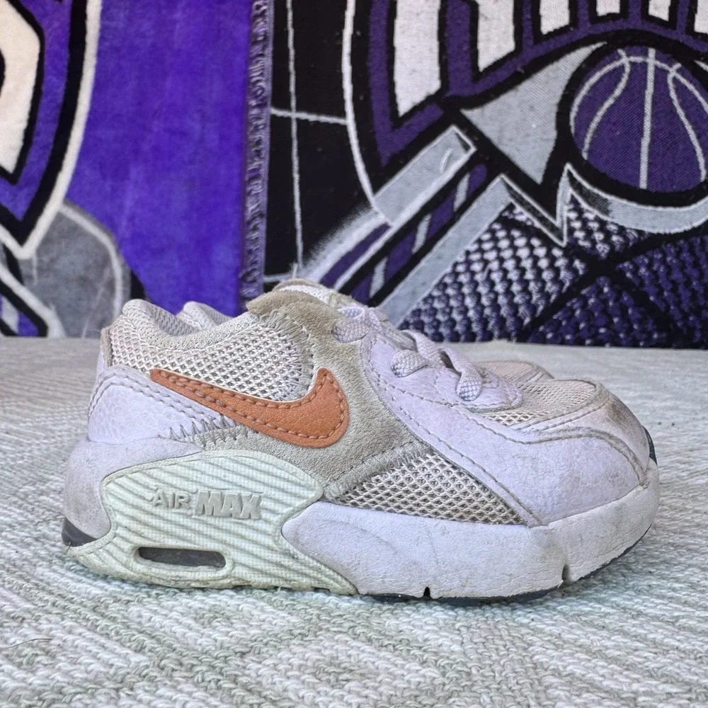 Size 6c - Nike Girls Air Max Excee Sneakers‎ CD6893-500 Toddler Shoes